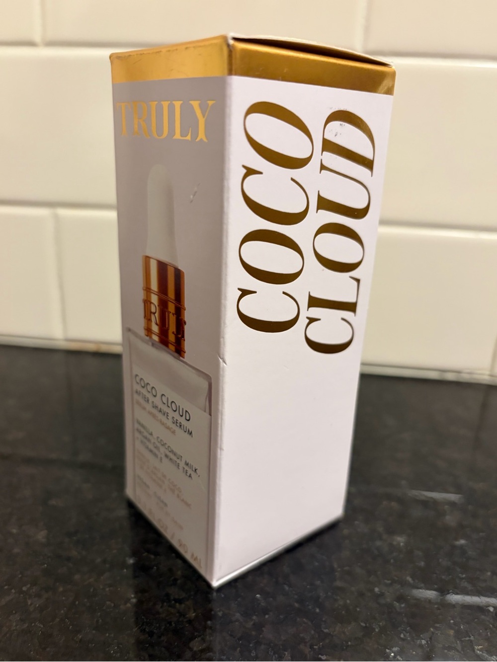 Truly - “Coco Cloud “After Shave Serum (Size: 3.1 fl oz) - New in Box - Picture 3 of 15